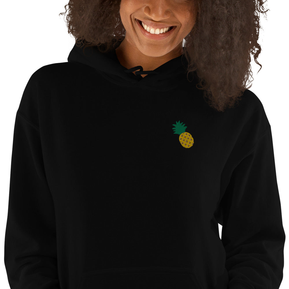 Pineapple Embroidered Unisex Hoodie