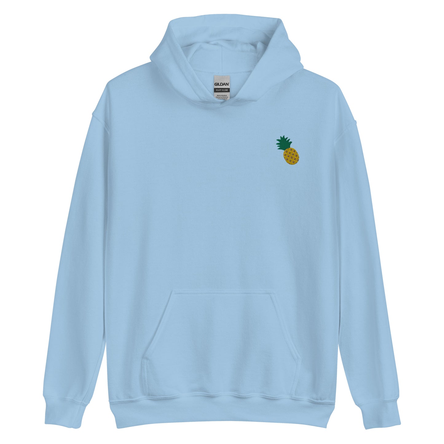 Pineapple Embroidered Unisex Hoodie