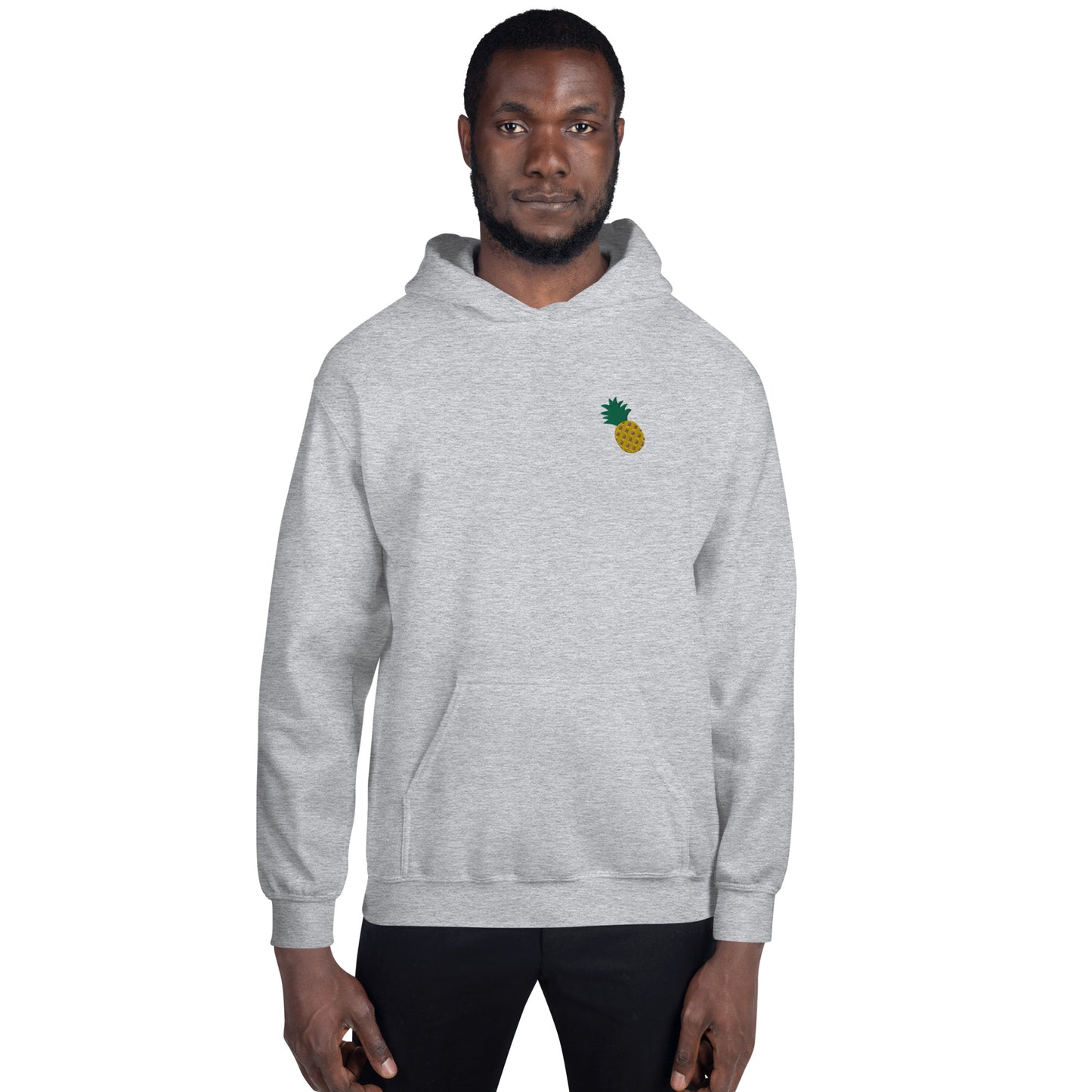 Pineapple Embroidered Unisex Hoodie