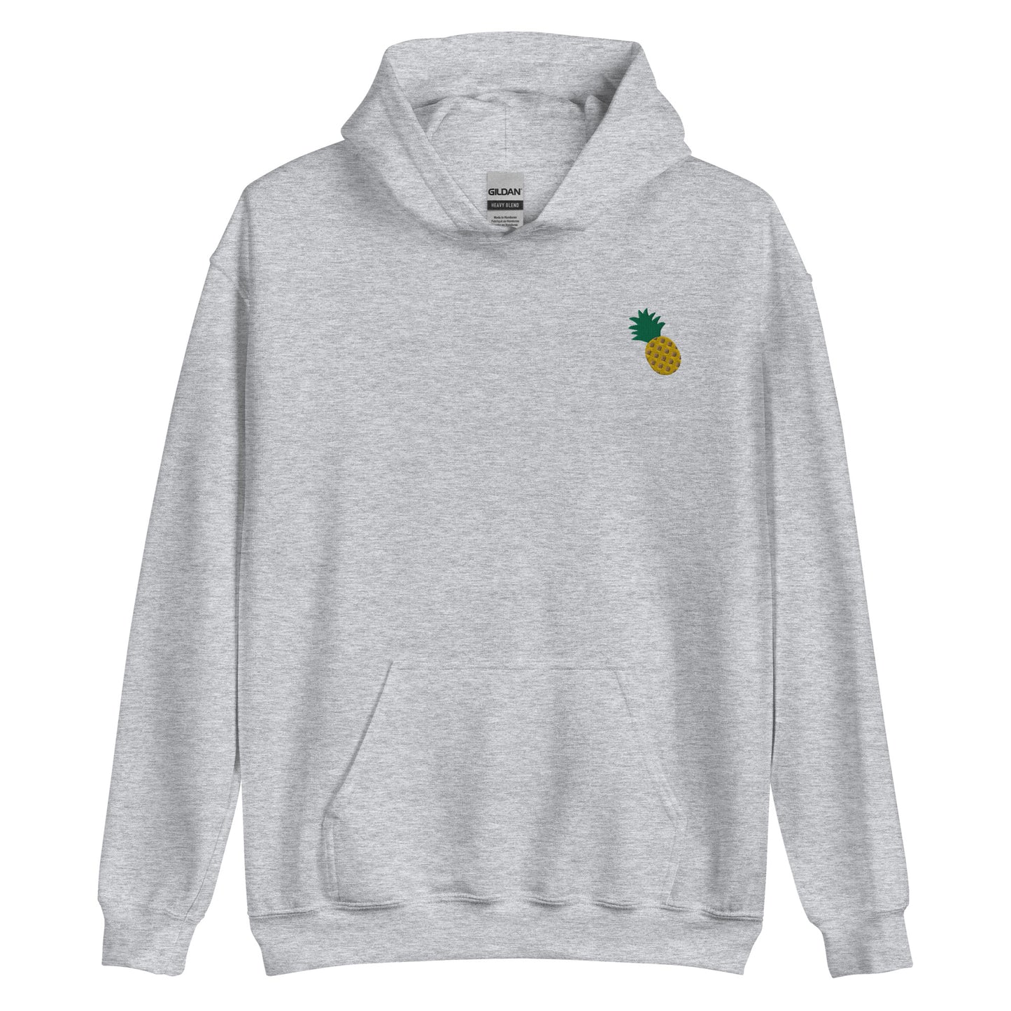 Pineapple Embroidered Unisex Hoodie