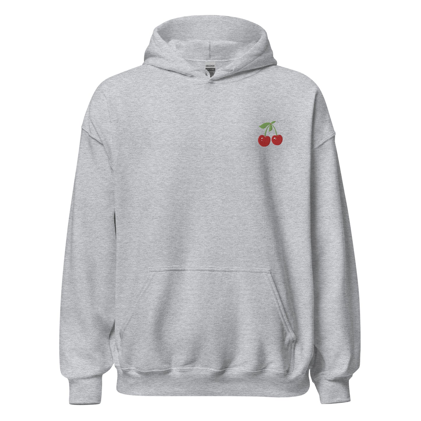 Cherry Embroidered Unisex Hoodie