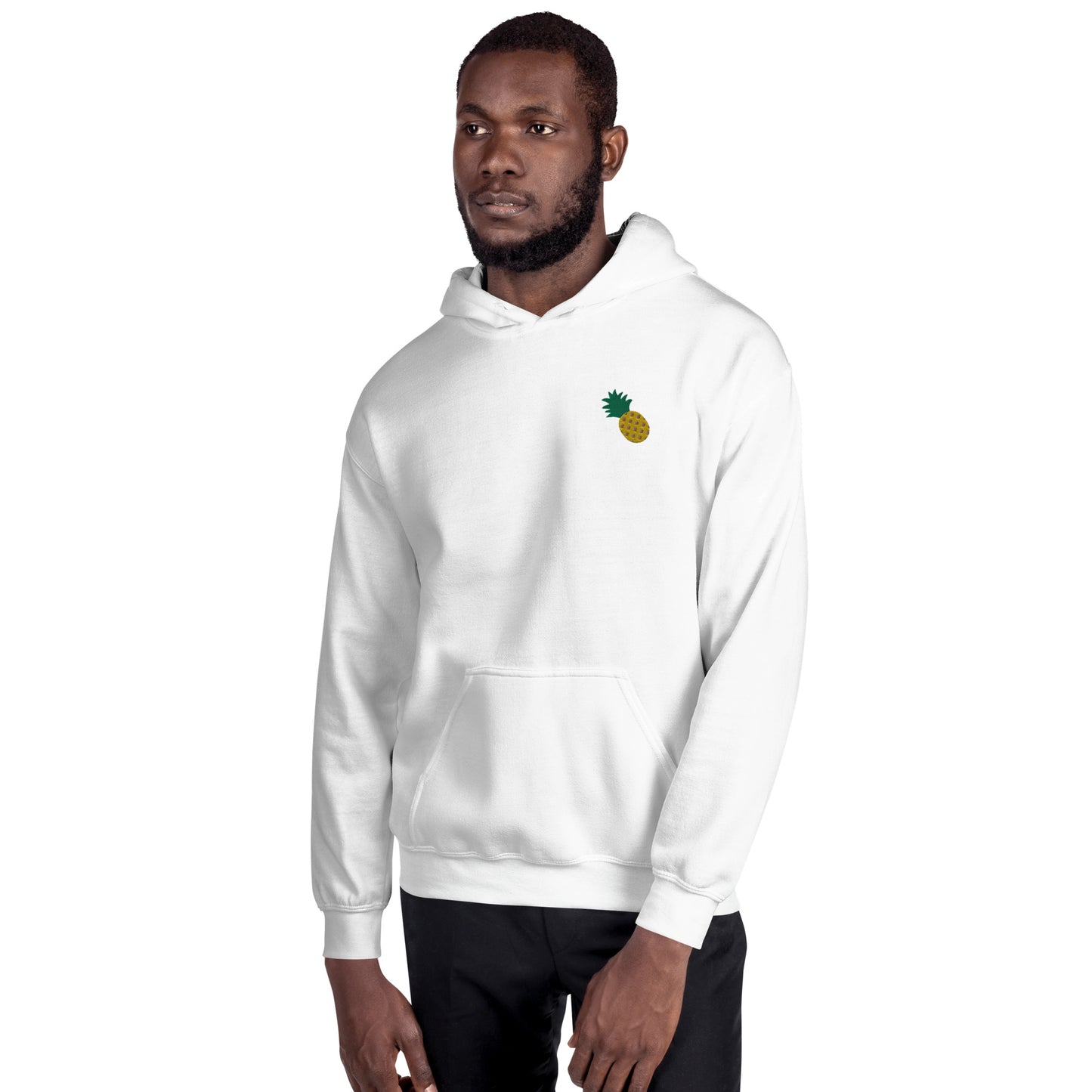 Pineapple Embroidered Unisex Hoodie