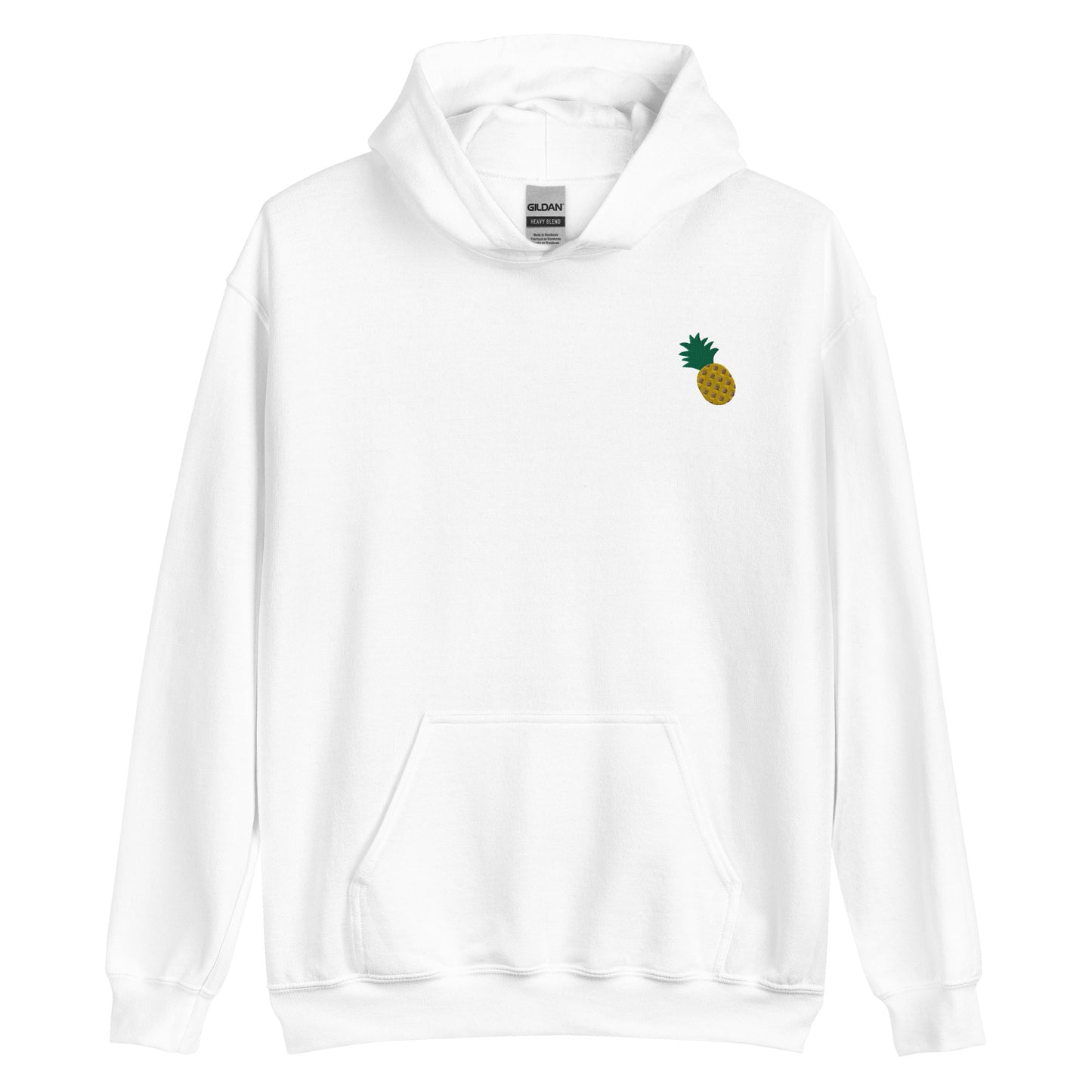 Pineapple Embroidered Unisex Hoodie