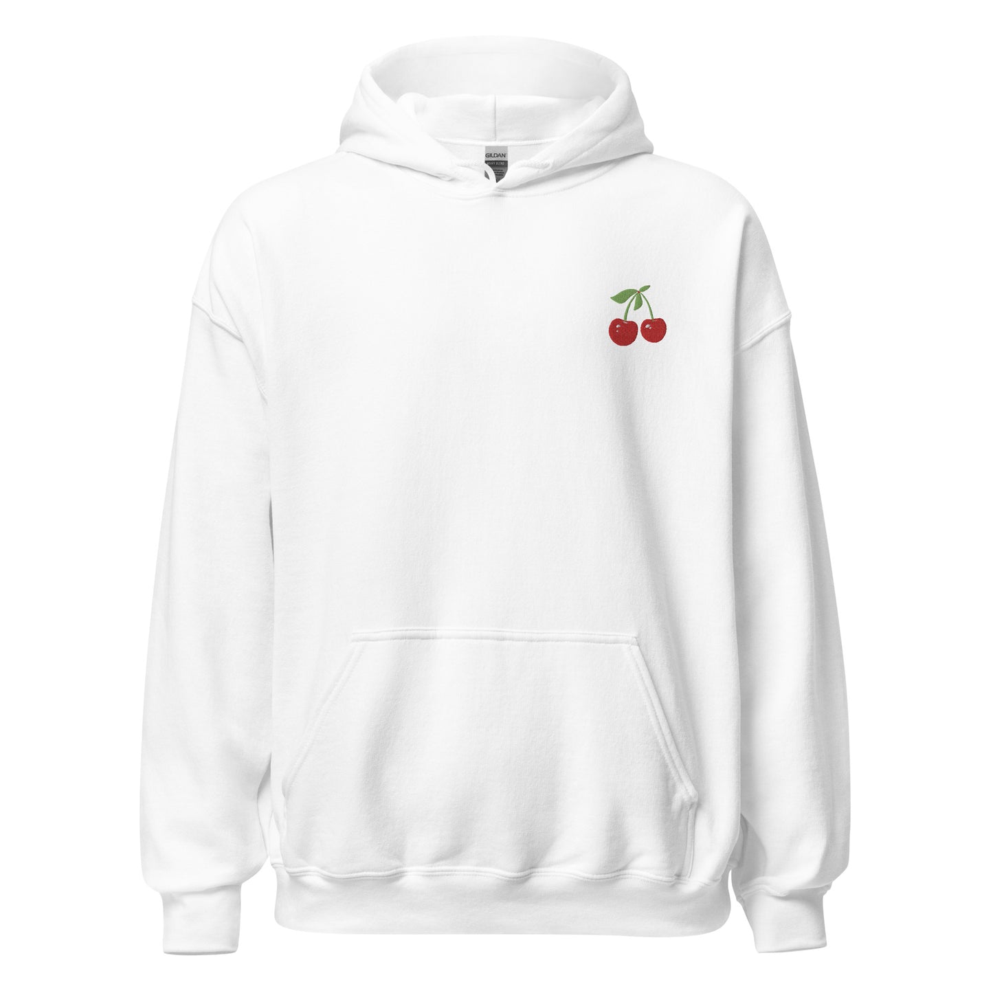 Cherry Embroidered Unisex Hoodie