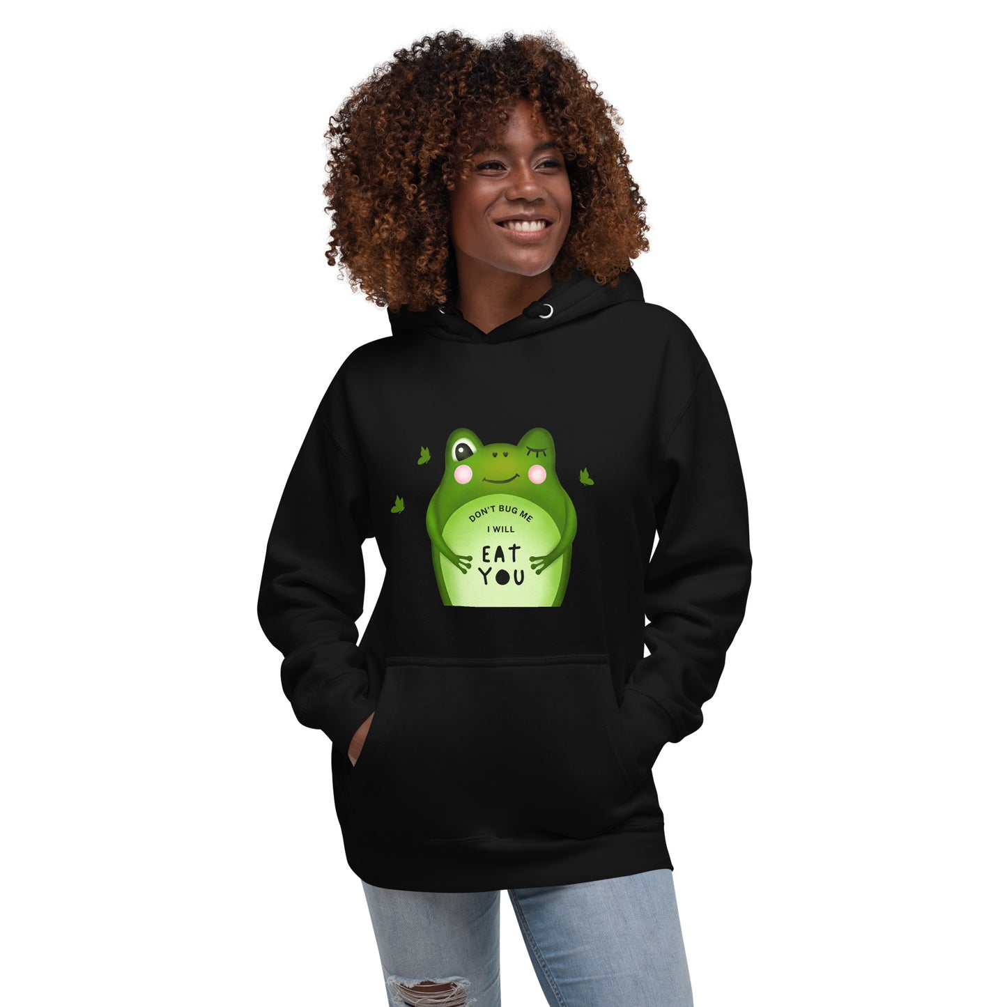 Frog Eat You Unisex Hoodie