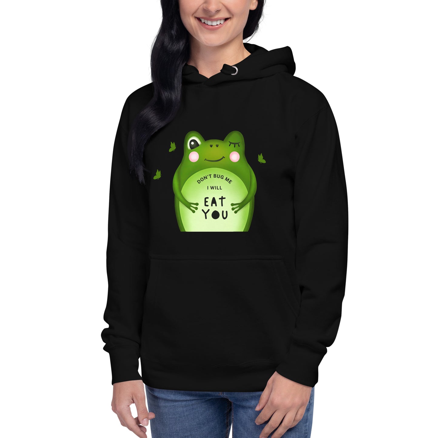 Frog Eat You Unisex Hoodie