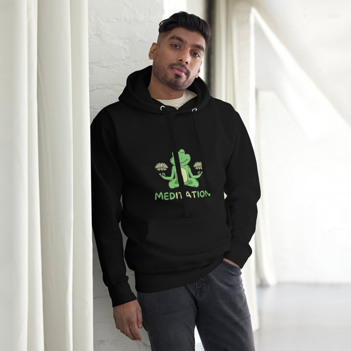 Frog Meditation Unisex Hoodie