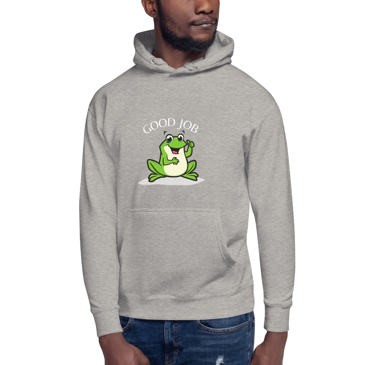 Frog Good Job Unisex Hoodie