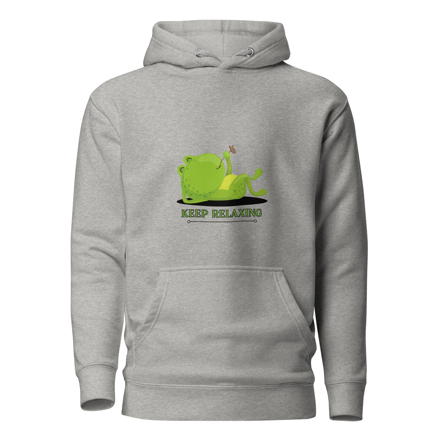 Keep Relaxing Frog Unisex Hoodie