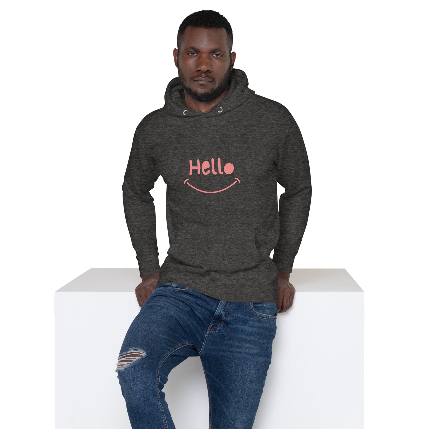 Hello Pink Unisex Hoodie