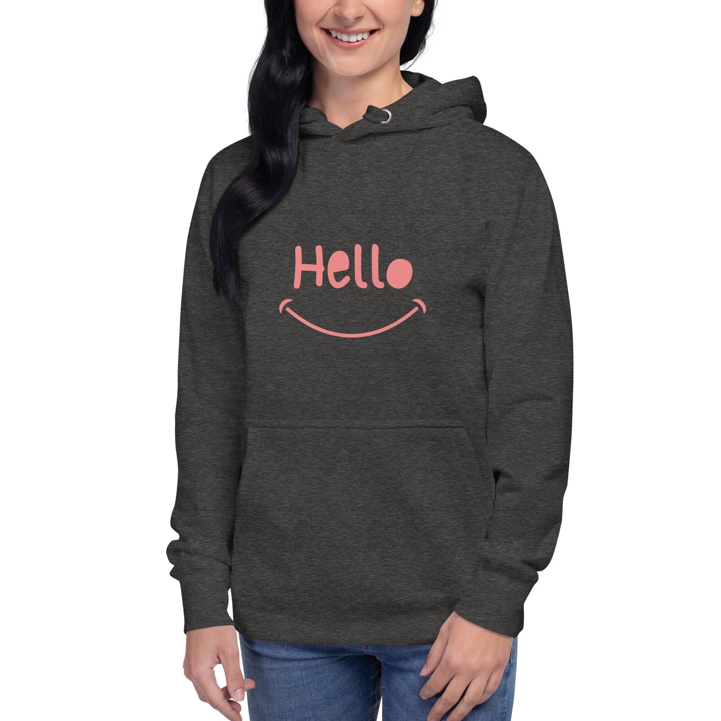 Hello Pink Unisex Hoodie