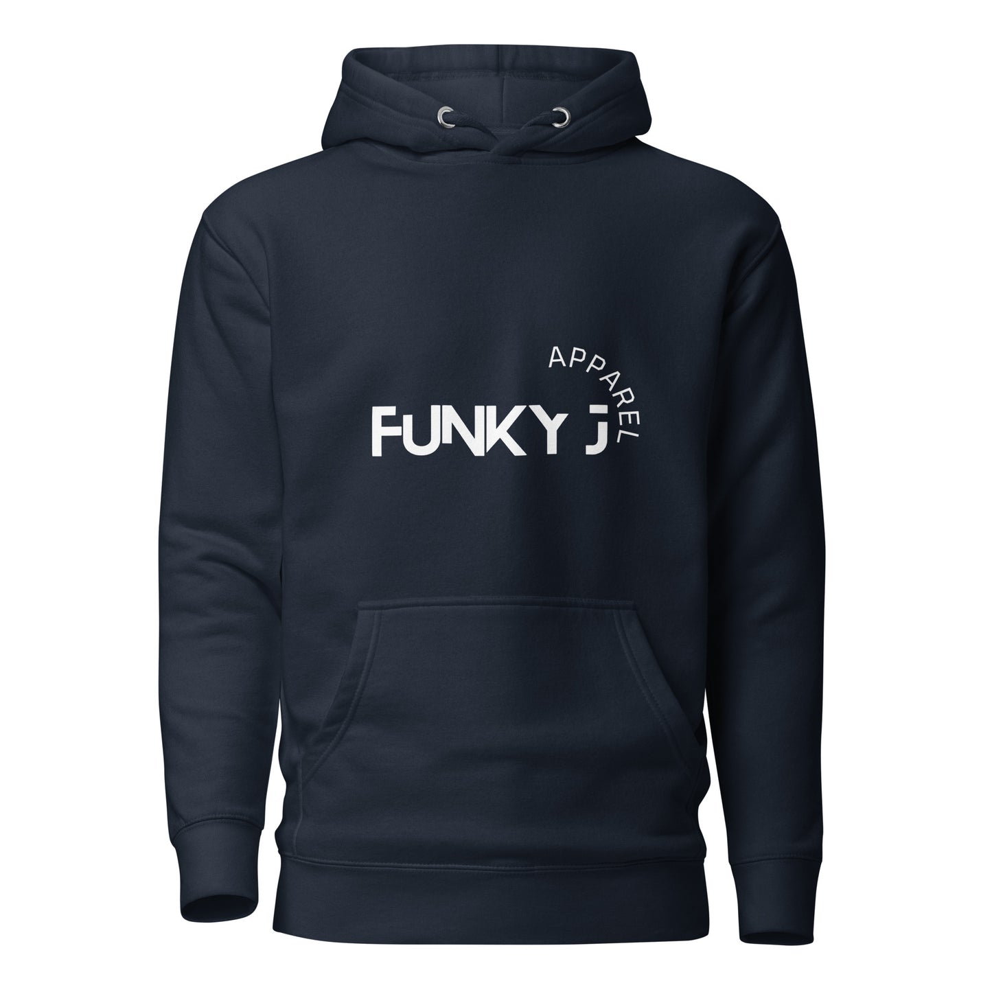 Funky White Unisex Hoodie