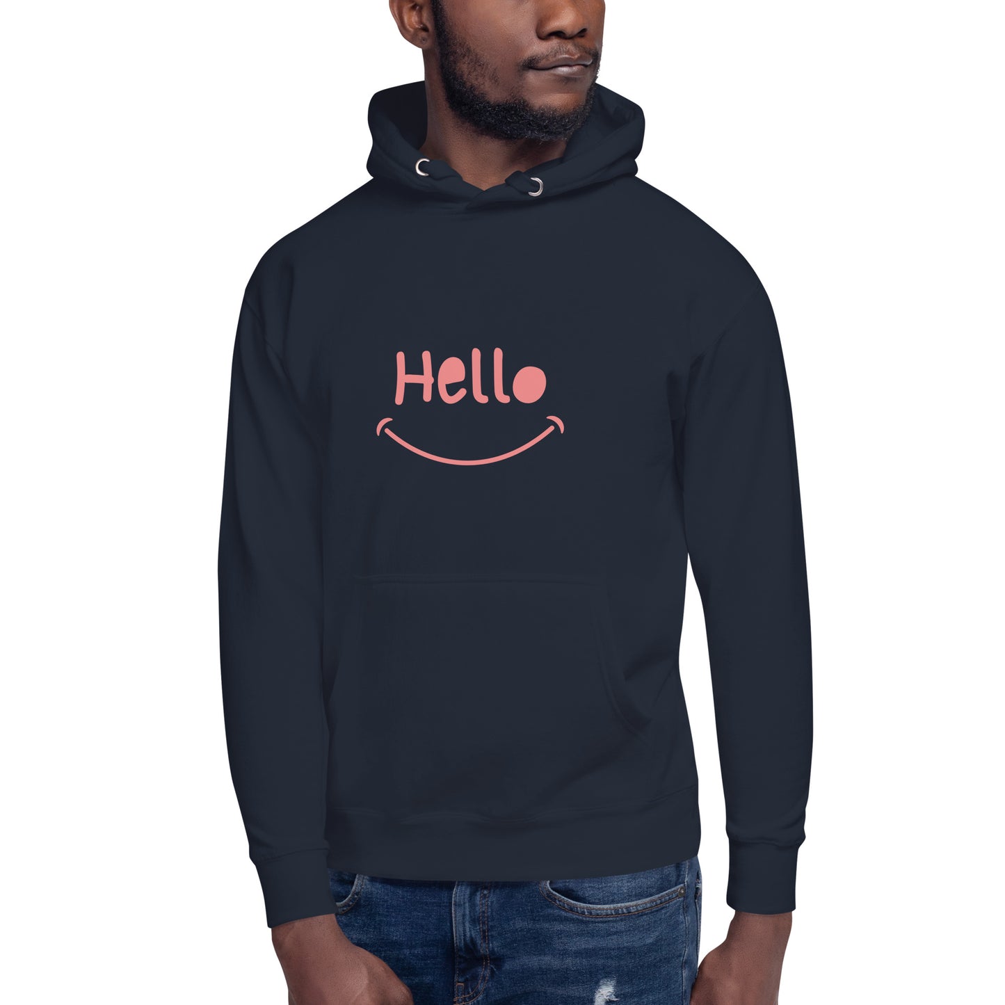 Hello Pink Unisex Hoodie