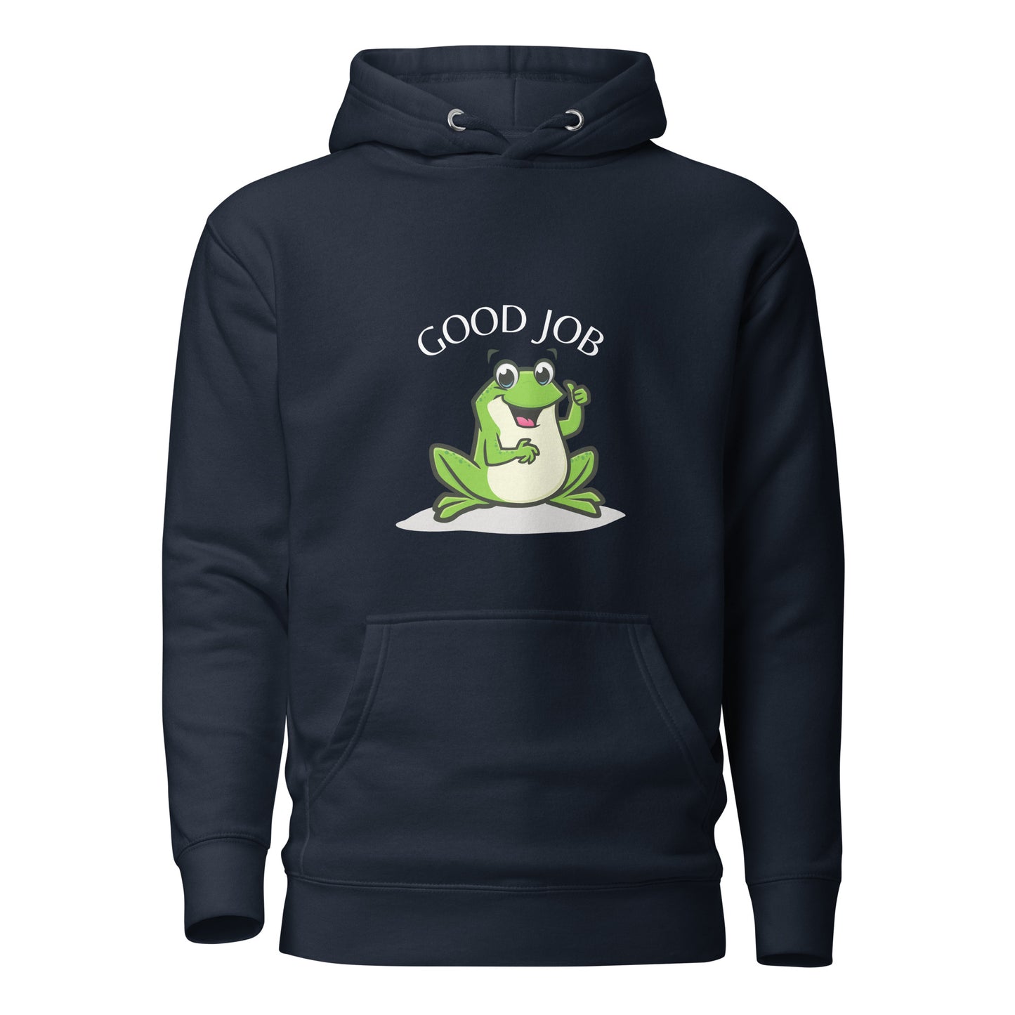 Frog Good Job Unisex Hoodie