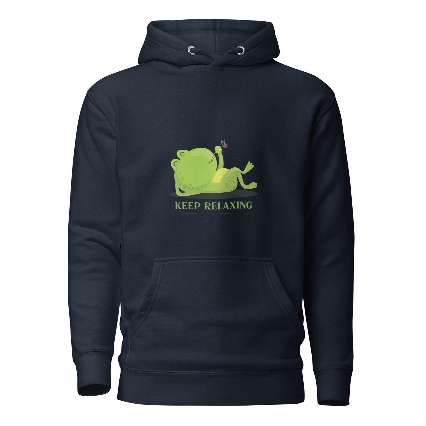 Keep Relaxing Frog Unisex Hoodie