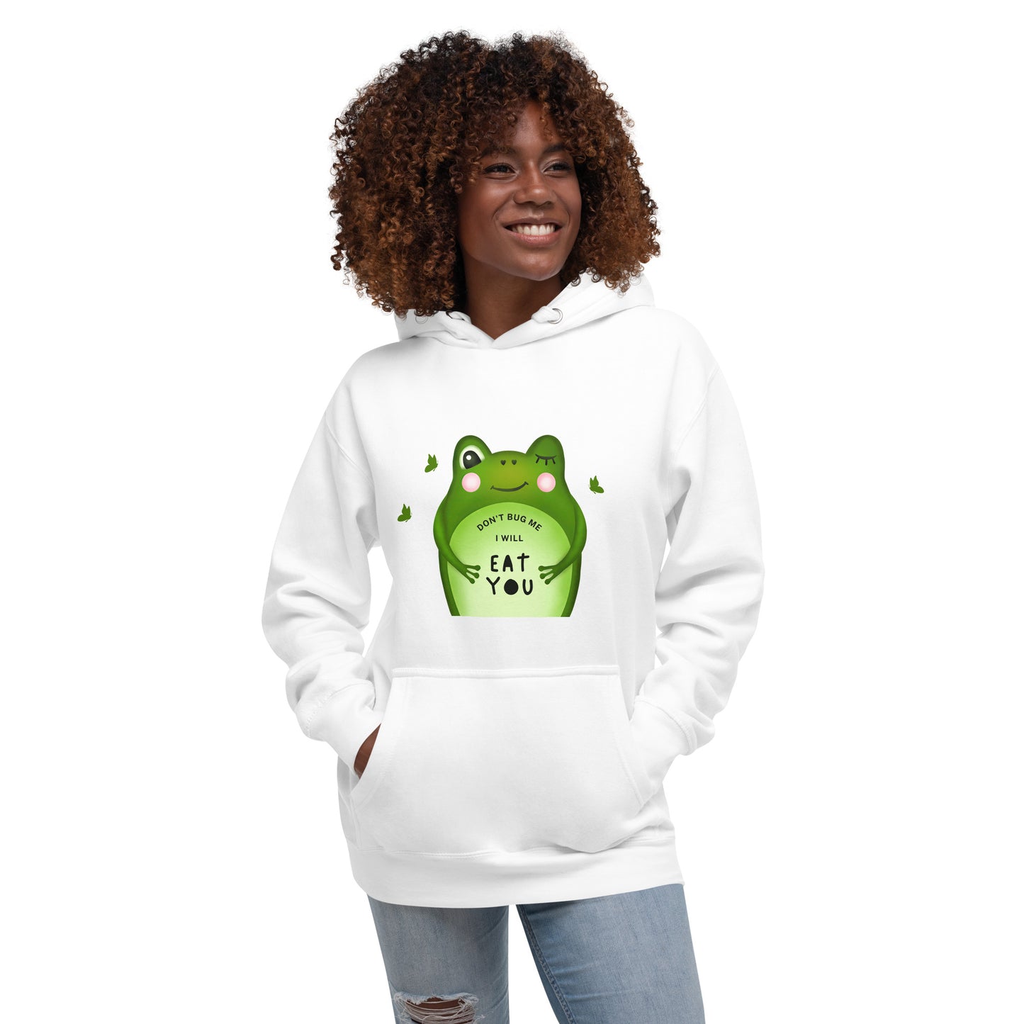 Frog Eat You Unisex Hoodie