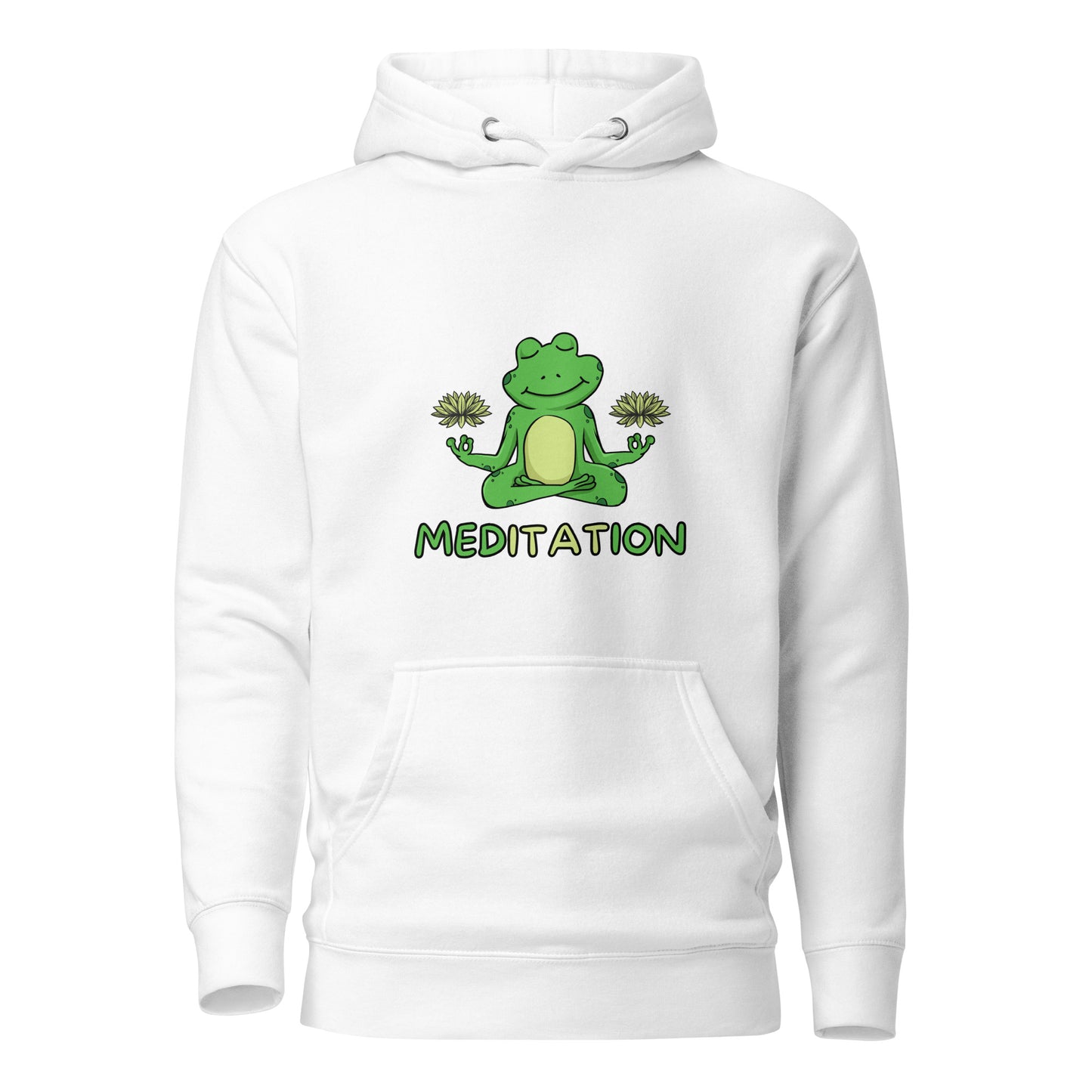 Frog Meditation Unisex Hoodie