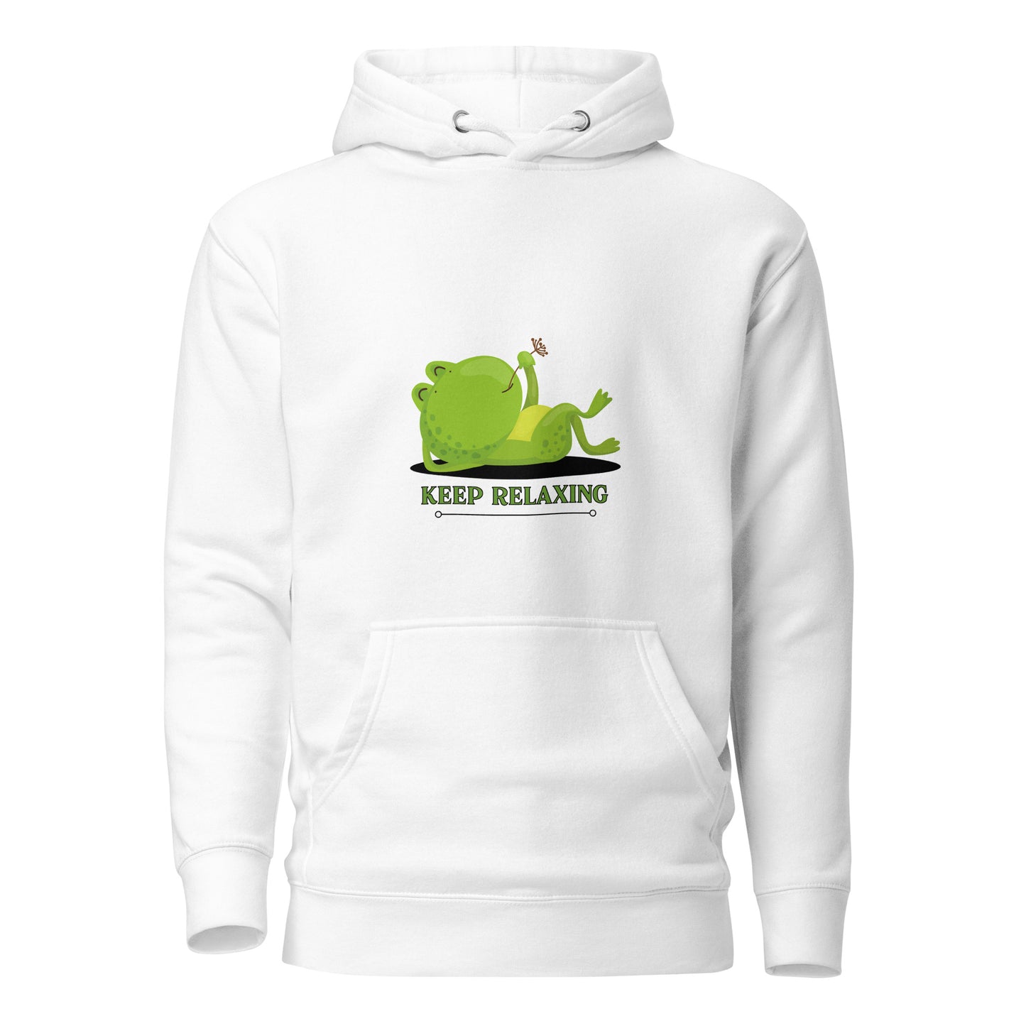 Keep Relaxing Frog Unisex Hoodie